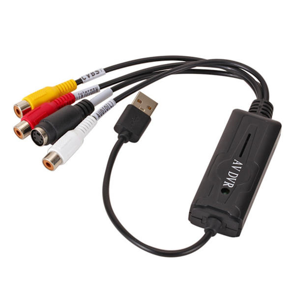 USB 2.0 Video Capture Card til DVR-konvertere Capture Card-adapter til pc