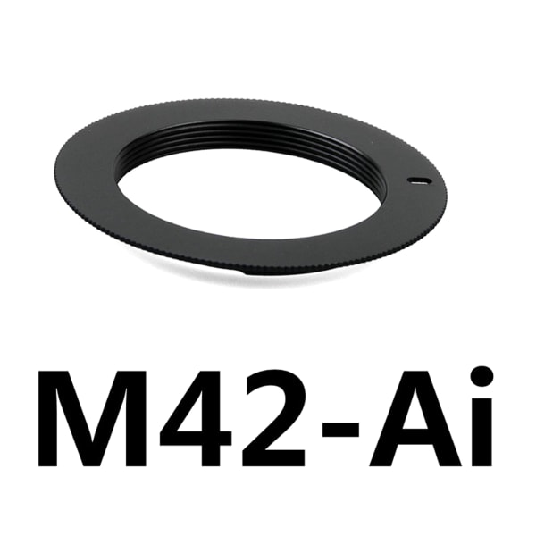 M42-objektiv till AI för NIKON F-fäste Adapterring med platta för NIKON D70s D3100 D100 D7000 Reparation av kameralinsadapter