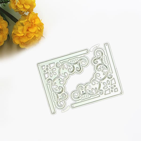Metall Lacework Kutte Dies Prege Stensiler Mal Kortlaging DIY