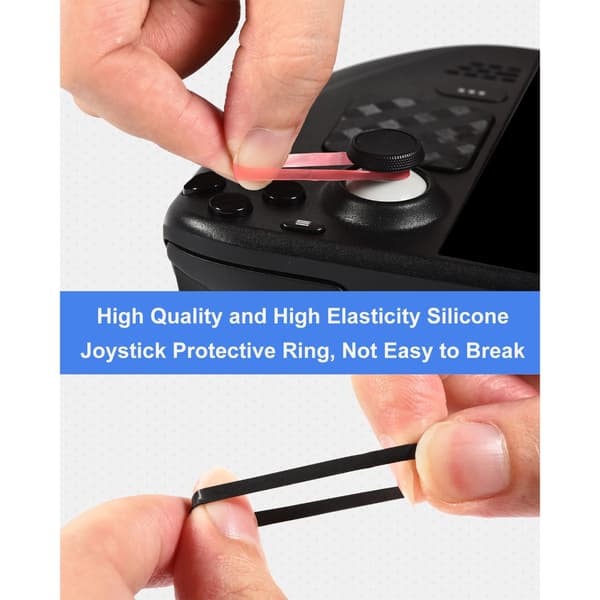 Beskyttende joystickringdeksel for spillkontroller