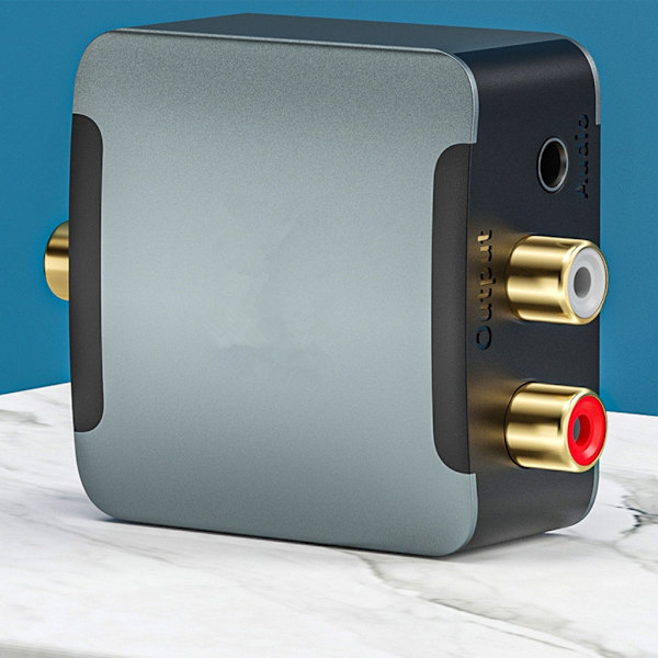 Lyd Optisk SPDIF Input 3,5 mm Digital til Analog Konverter til Hjemmet