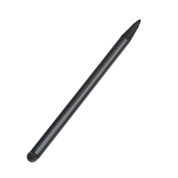 Kapacitiv Stylus Resistive 2-i-1 Universal för pekskärm Penna för alla för pekskärm Tabletter Telefoner Silver Svart