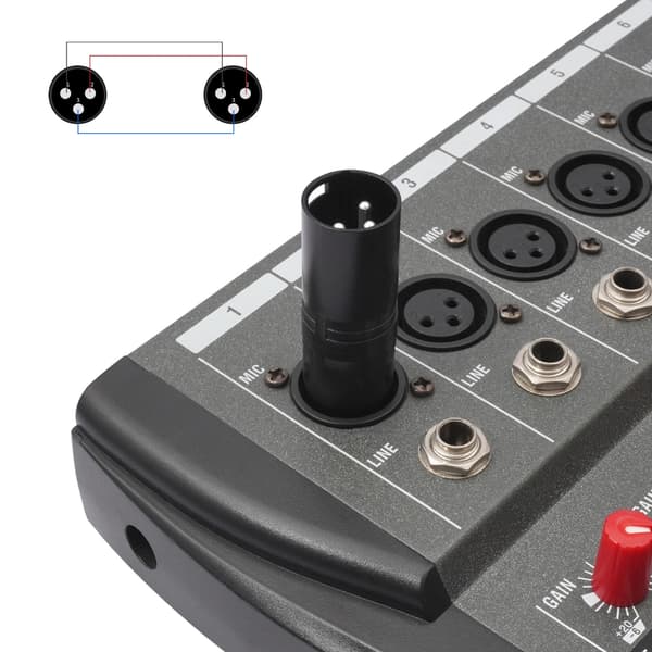 3-benet hus DMX512 forstærkere