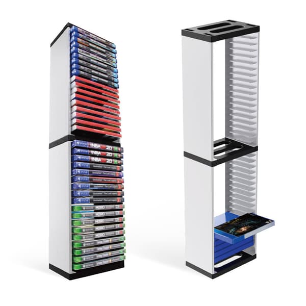 Til spil CD-boks beslagholder 36 spil disk opbevaringstårn hylde rack