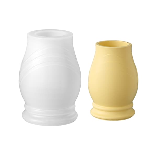 Silikonform for blomstervase lysestake nordisk stil dekorasjonsform