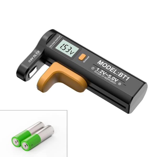 Presis Batteritester Multifunksjonell Batterimåler Liten Batteritester