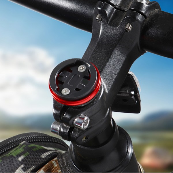 Cykelcomputer Styr Top Cap Montering Cykler Speedometer Montering Nem at installere Black