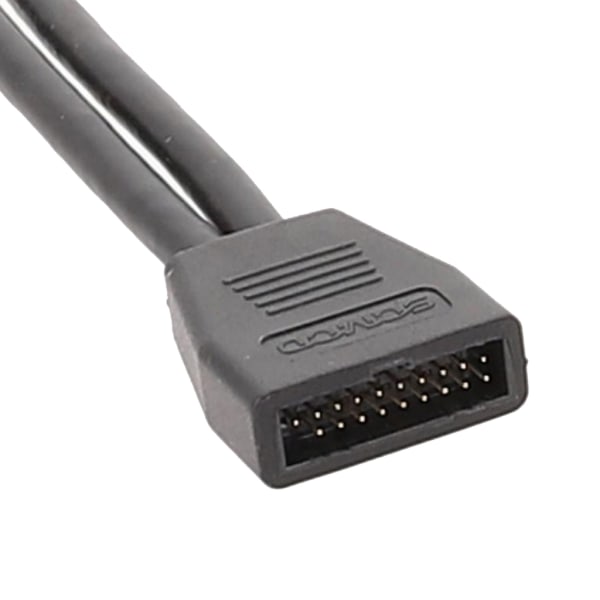 USB3.0 Inbyggd förlängningskabel Moderkort USB3.0 19Pin 20Pin Hona Till USB 19Pin 20Pin Hane Conversion Anslutningssladd