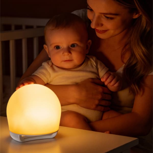 Nattlampe i silikon til soverom og barnerom