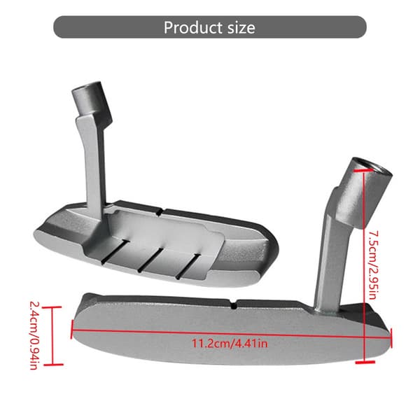 Golfkøllehode Metall Putterhode Golfkøllehodetilbehør Golfkøllehode