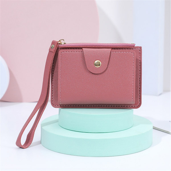 Kvinner jente clutch veske Mynt veske Multi-slot armbånd veske Bankkortholder Blue