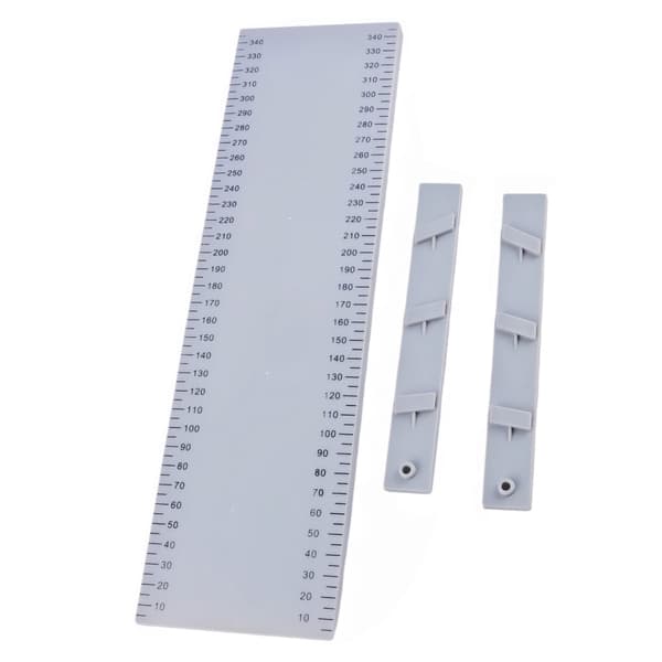 35CM Plast Lutande Plan Med Mätskala Dubbelbent Lutande Stativ