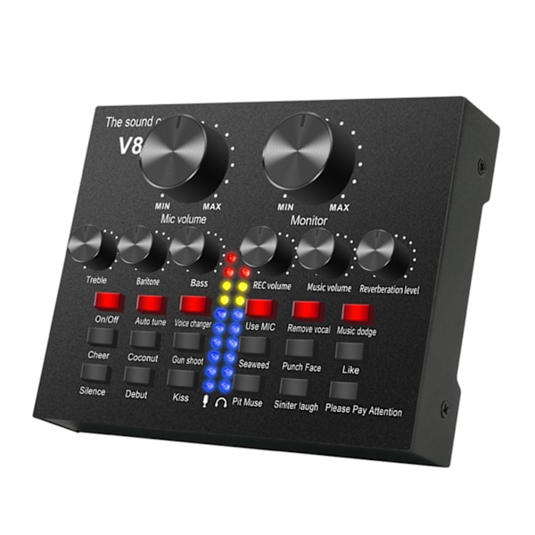 Audio Mixer Sound Board Console Desk System useimmille musiikkisovelluksille