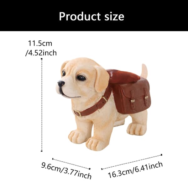 Håndmalt valpeplantekasse med drenering, egnet for ulike planter