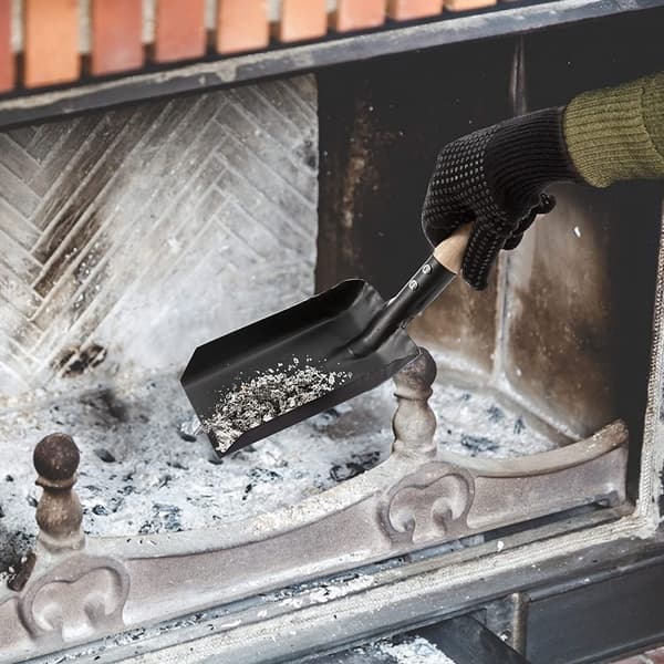 Eldsätningsset Inkluderar Kolskyffel och Eldstadborste Rengöringskit