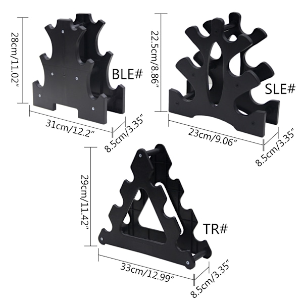 Håndvektstativ for husholdningsvekter, 3-lags stativ for håndvekter Tripod