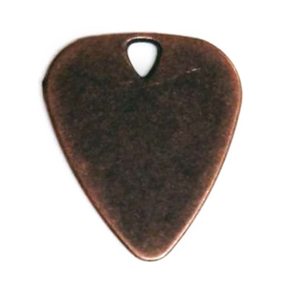 Gitarrblad, plektrum för gitarr, musikinstrument, träningsblad Red copper