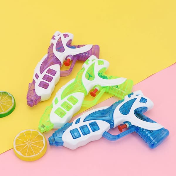 5 st transparent design vattenpistol leksak sommar strand lek vattenpistol för barn