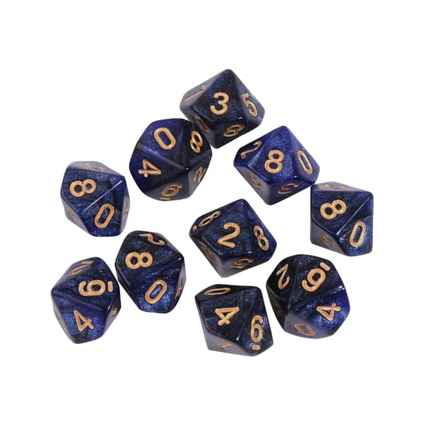 Polyhedral Tärningar 15mm RPG Tärningar Familjefest Barn Spel Tärningar Hushåll 4