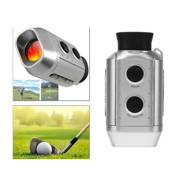 Golfbanans avståndskalkylator 7x förstoring Stötsäker aluminiumram