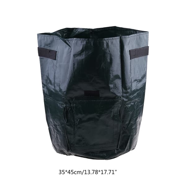 5-pack 10 Gallon Odlingssäckar Slitstarka Växtodlingssäckar Portabla Potatisodlingssäckar