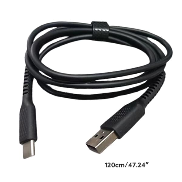 Laddningskabel för Marshallii Gaming Headset Typ-C USB Strömkabel