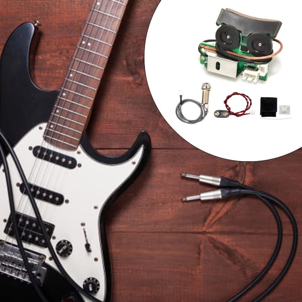 VT1 Volum Tone Lydhull Pickuper EQ Tuner Piezo Pickup Equalizer System