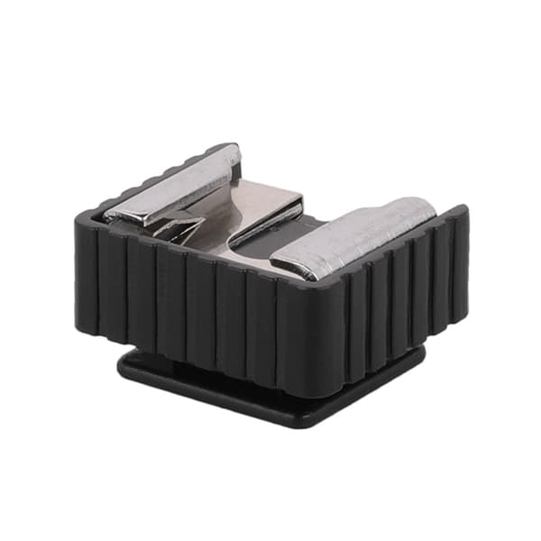 ABS Blixtstativ med Blixtskofäste 1/4 tums Adapter för Blixtar