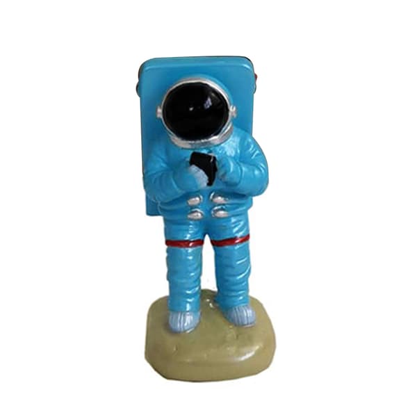 til Creative Astronaut Cell Phone Stand Tablets Spaceman Bracket Resin Phone Hol