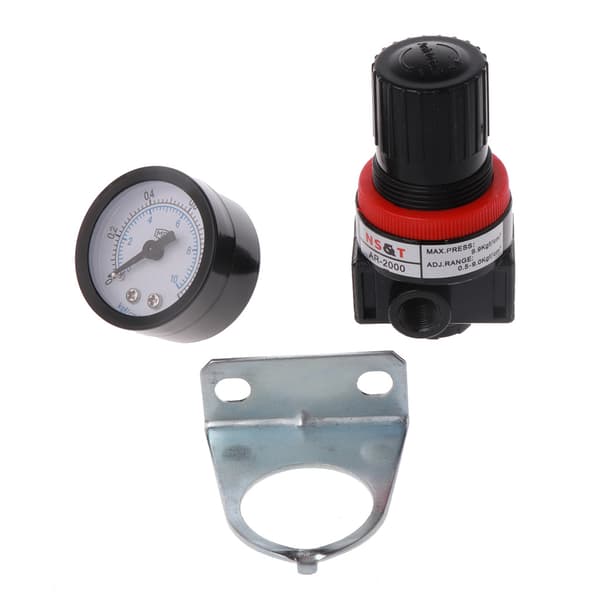 AR2000 Luftkontroll tryckmätare Kompressor avlastningsregulator Reglering för Val