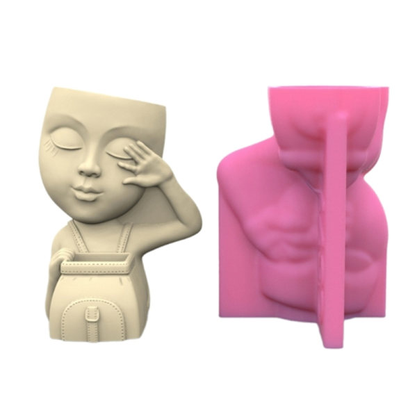 Silikonimuotti Mold Mold Mold Silikoni Sukulentit Mold Tee-se-itse mold Silikonimateriaali kukille