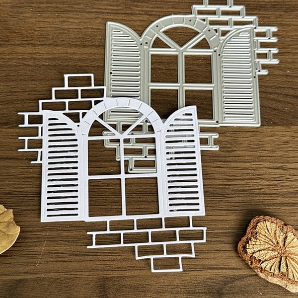 Kulstofstål Scrapbooking Stanseform Med Udskæring Til Håndværk