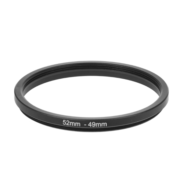 52mm - 49mm metalliset Step Down -renkaat Objektiivisovitin Suodatin Kameratyökalu Lisävaruste Uusi