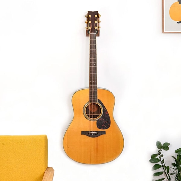 Väggmonterad gitarrhängare för elgitarr och ukulele B