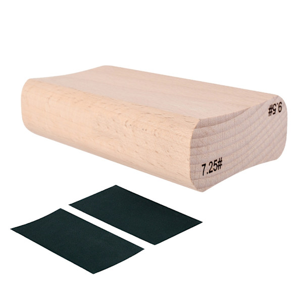 Gitarrblock Luthierverktyg Trä Greppbräda Band Slipning Polerad Block A