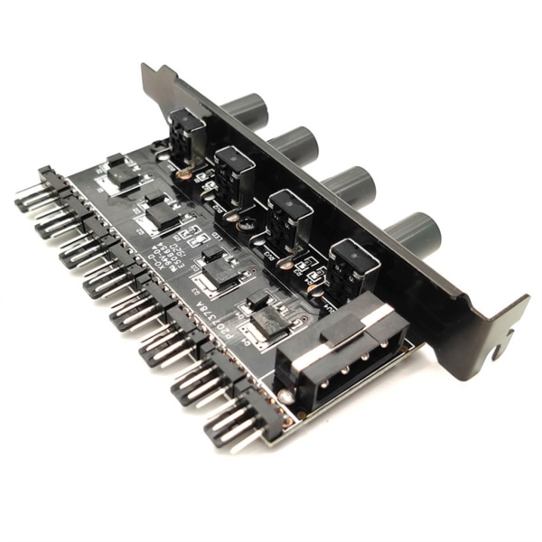CPU- case HDD VGA PWM Fläkt PCI-fäste 12V Fläktkontroll Sata Gränssnitt Power Su A