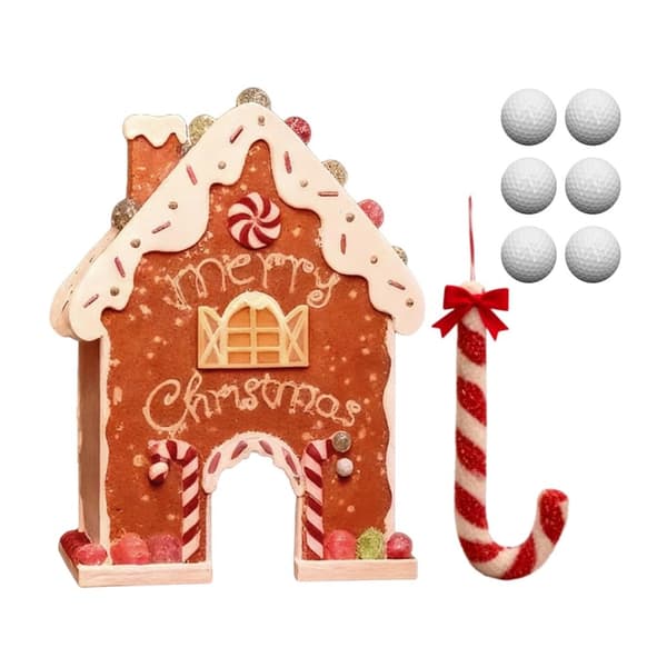 Festival Pepparkakor Golfspel Godisklubba Golfset för Julmys