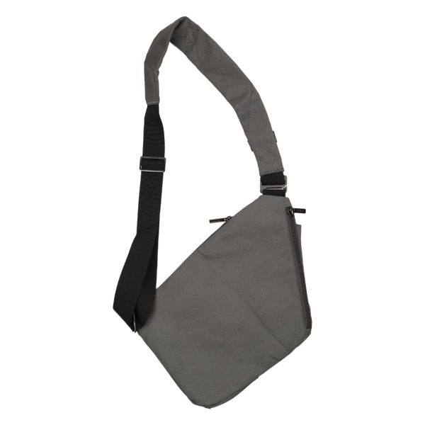 Nylon Sling Bag Liten Crossbody Ryggsäck Shoulder Casual Daypack Multifunktionell ryggsäck för män Kvinnor Pojkvän Present Gray