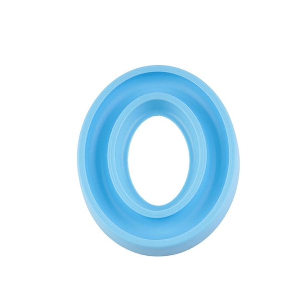 5x Spolar Ringar Saver Bobbin Organizers Silikon Spole Hållare Spole Hållare Light blue