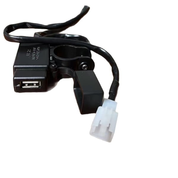Motorcykelstyre Laddare Universella USB-laddningssystem Enkel Montering