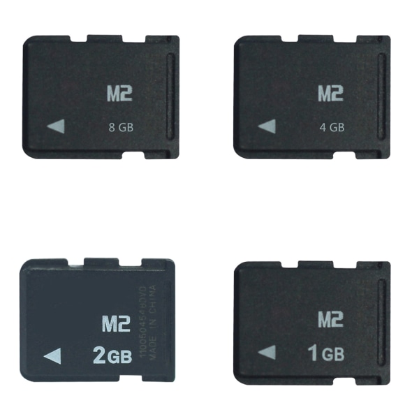 Mångsidig minneslösning Handhållen spelkonsol M2-kort 1G/2G/4G/8G för PSP GO null - 2G