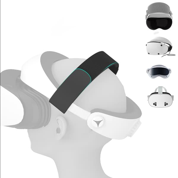 VR Headset Komfort Hovedbånd Stropper Universal Pasform til Længerevarende Gaming