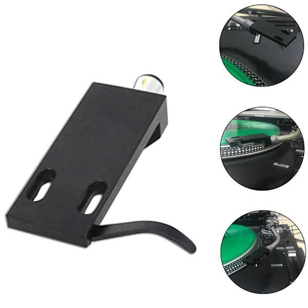 1 Set Phono-kassett Vinyl-skivnålhållare DJ Headshell Musikinstrument Nålhållare Skivspelartillbehör