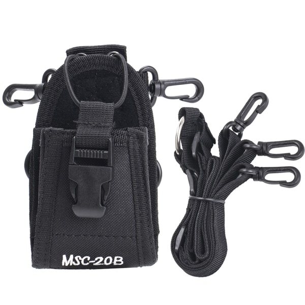 MSC-20B Nylon pose taske hylster bære til etui til BaoFeng UV-5R UV-9R BF-888S R