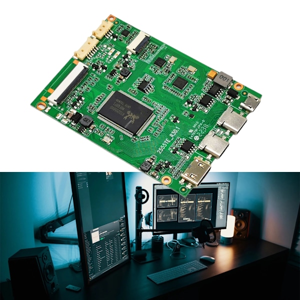 HDMI-kompatibla Typ-C Mini Kontrollerkort Portabla Displaymoduler