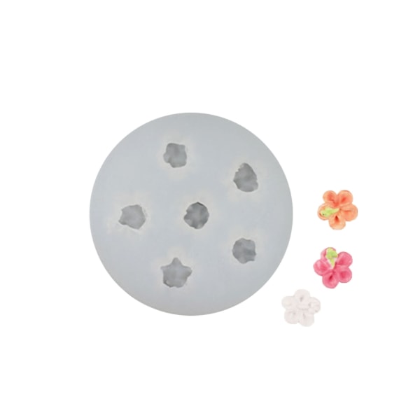 3D liten blomma form Fondant Blomma Mould DIY Cupcake Topper Kök Bakverk Tårtdekoreringsverktyg null - Style1