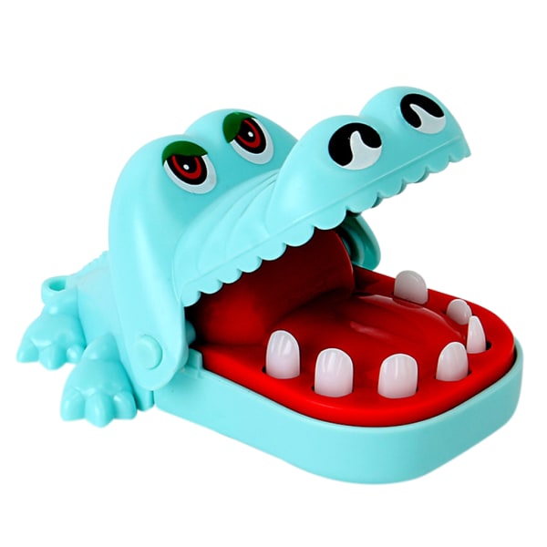 för krokodilbitande fingerspelsleksaker för krokodiltänder Tandläkarespel för barn Roligt stress relief Alligator K