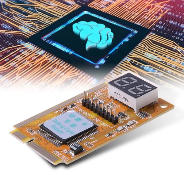 Multifunksjon 3 i 1 Debug Card Expert PCI PCI-E LPC PC Laptop Analyzer Tester