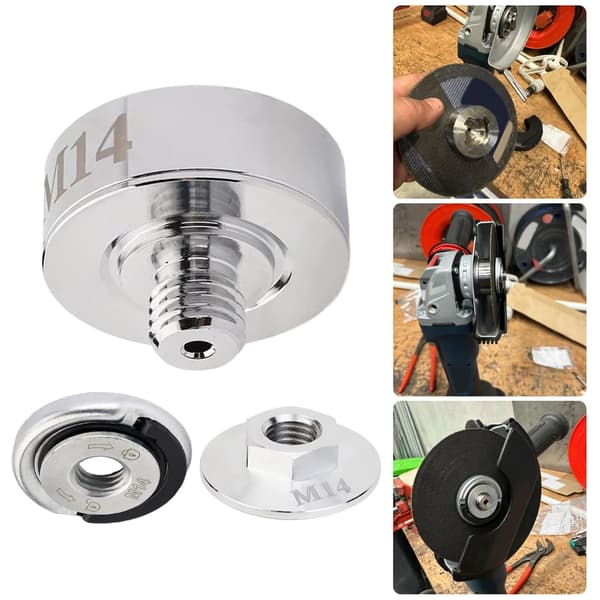 Kulmahiomakoneen sovitin M14 5/8 tuuman kierre X Lock -optimointiin