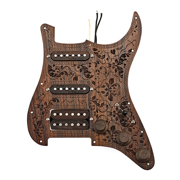 SSH Prewired Loaded Pickguard Humbuckers Pickguard Elektrisk Gitarr Del
